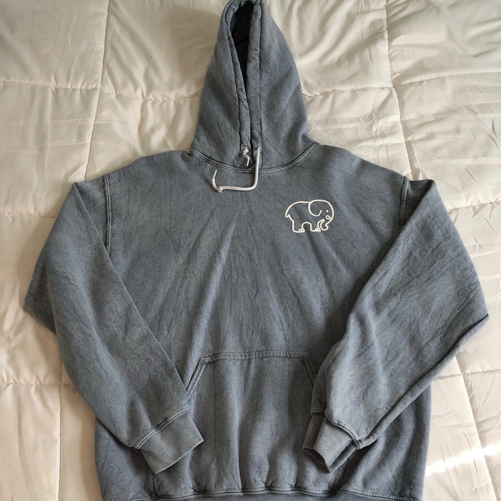 Ivory Ella Blue Hoodie size medium